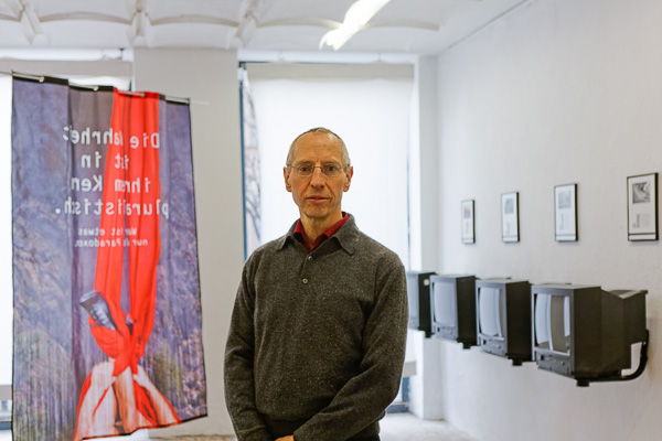 Bernd Seydel in der Galerie Eigenheim, Weimar
