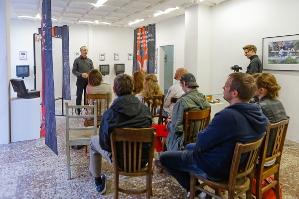 Bernd Seydel in der Galerie Eigenheim, Weimar