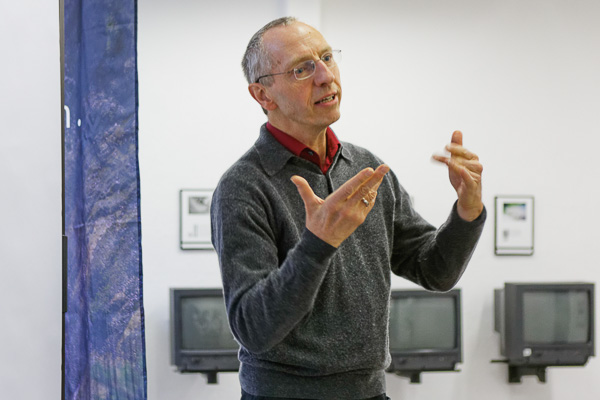 Bernd Seydel in der Galerie Eigenheim, Weimar