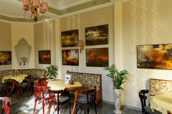 Ein blick ins Café Suzette