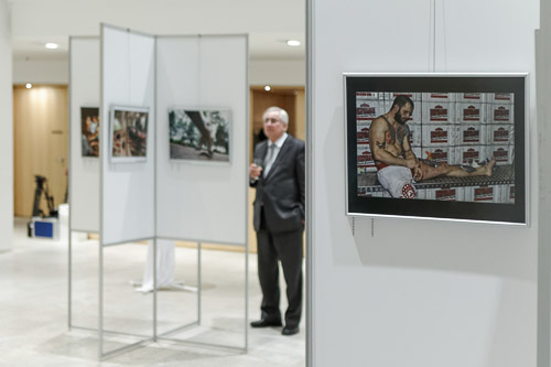 Blick in die Ausstellung.