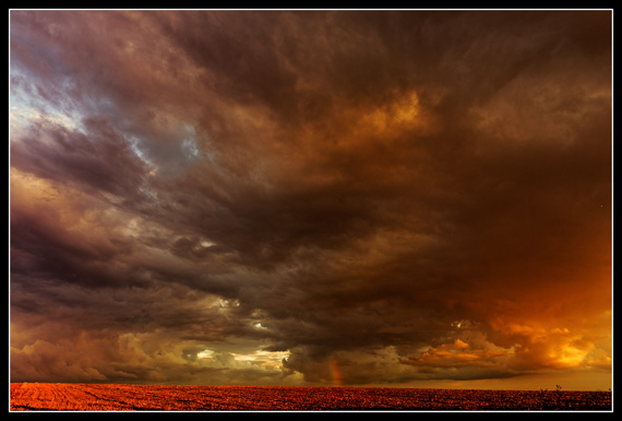 Dunkle Wolken